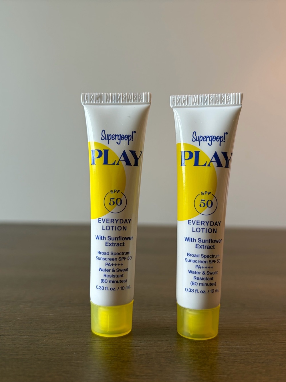 Supergoop! PLAY Everyday Lotion SPF 50 Sunscreen 0.33 fl oz (2-pack)